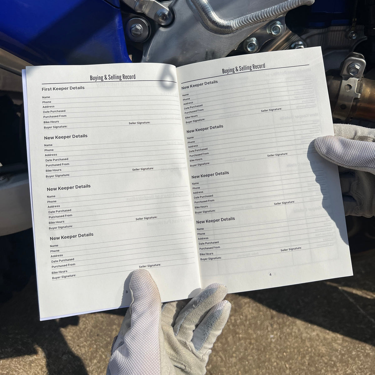 The Moto Registry - Standard Paperback Edition